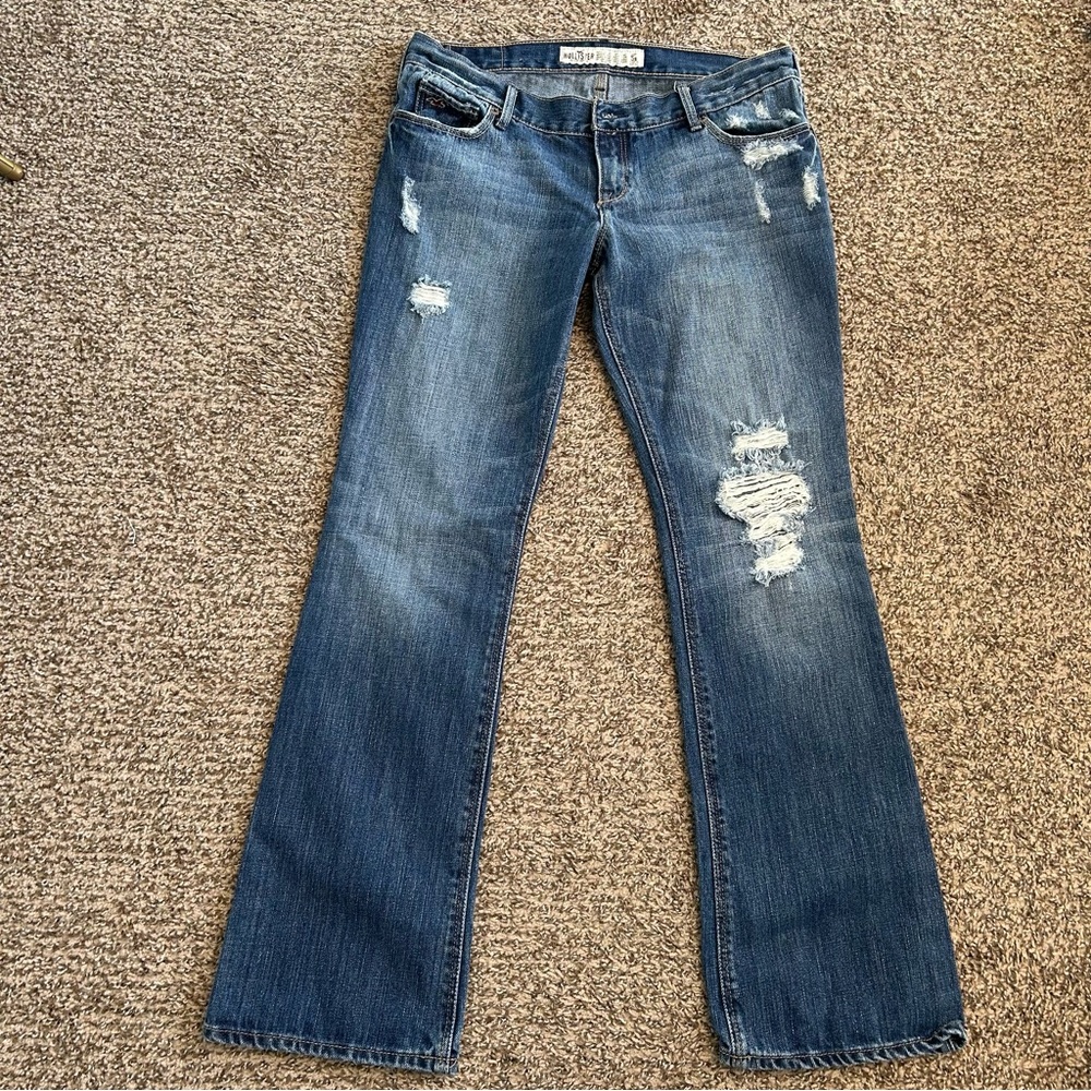 Hollister Size 5 Short Venice Boot Jeans, NWT - Picture 3 of 8